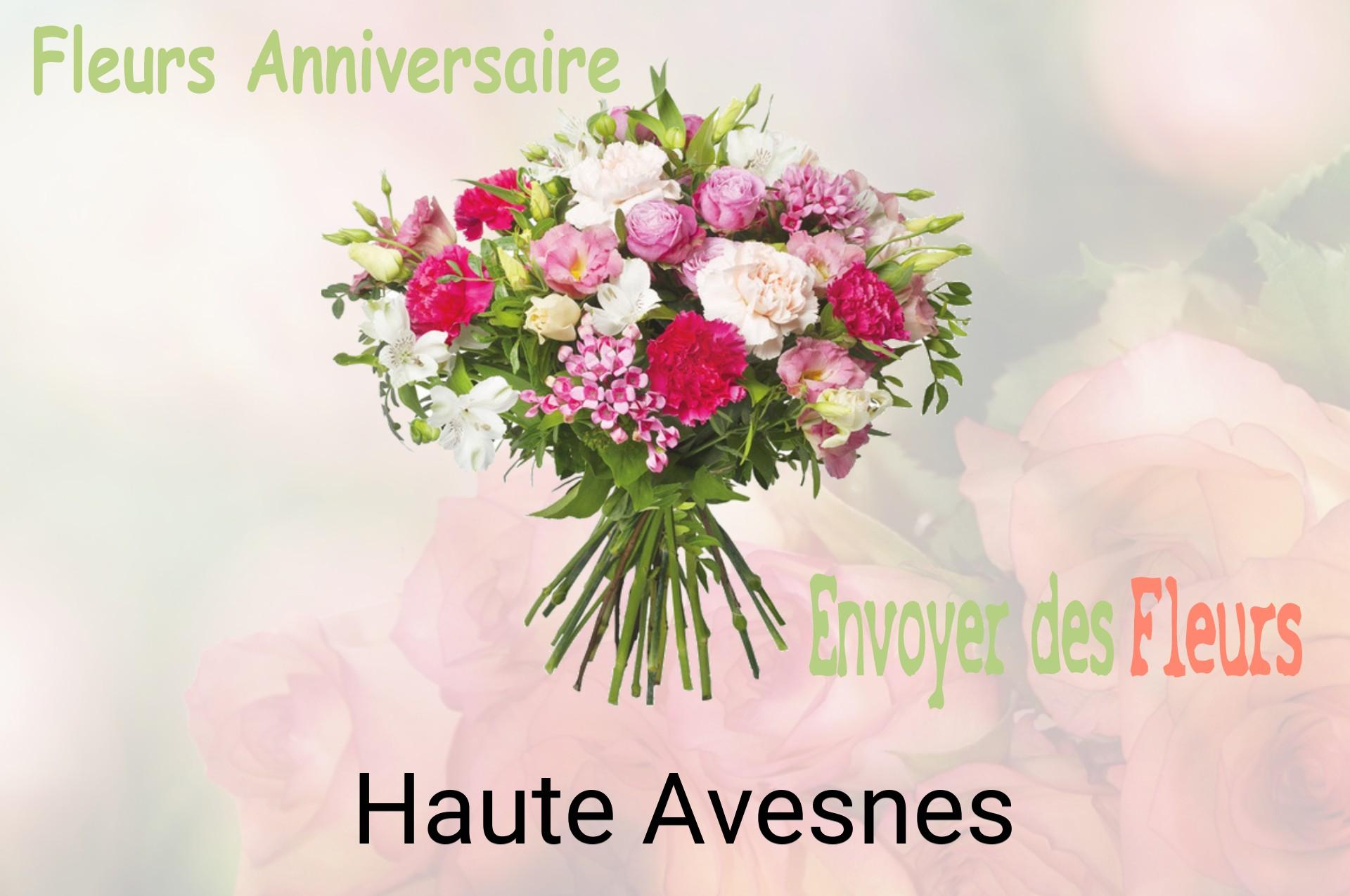 Bouquet de fleurs d’anniversaire livré à Haute-Avesnes