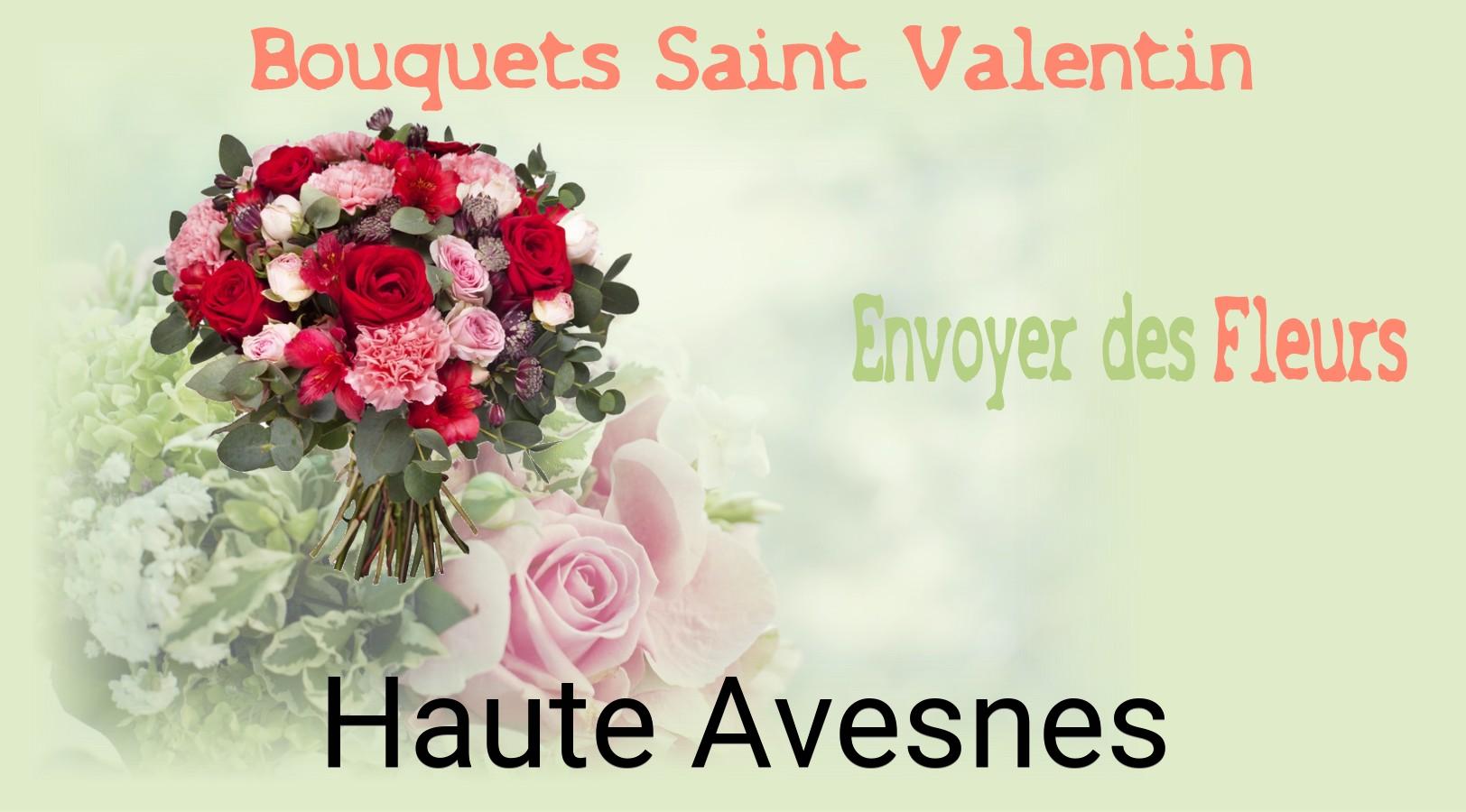 Roses de Saint-Valentin livrées à Haute-Avesnes